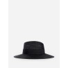 woven panama straw fedora hat