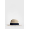 woven panama fedora hat