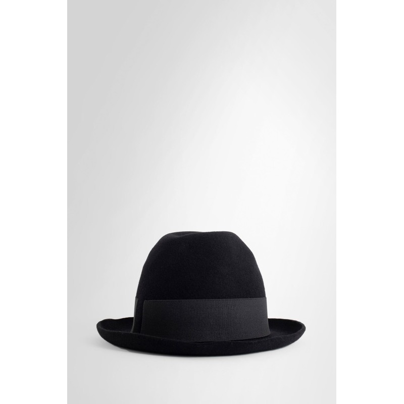 structured wool hat