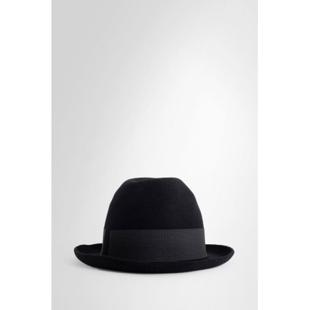 structured wool hat