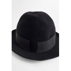 structured wool hat