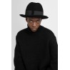 structured wool hat