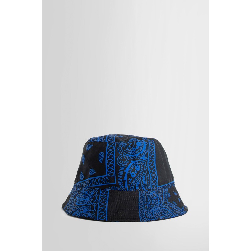 blue bucket crazy bandana hat