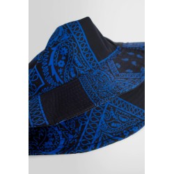 blue bucket crazy bandana hat