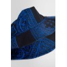 blue bucket crazy bandana hat