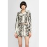 python print short biker jacket