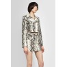 python print short biker jacket