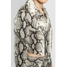 python print short biker jacket