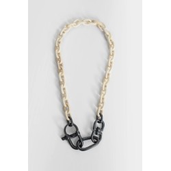 water buffalo bone chain necklace