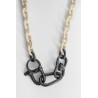 water buffalo bone chain necklace