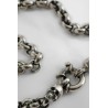 jail chain and skulls bracelet