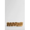 gold-plated braided bracelet