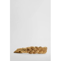 gold-plated braided bracelet