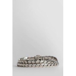 herringbone double chain bracelet