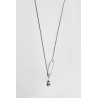 safety pin necklace