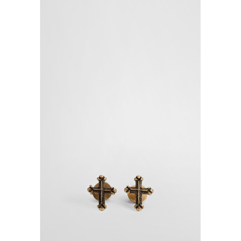 cross studs earrings