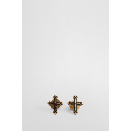 cross studs earrings