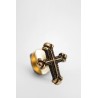 cross studs earrings