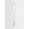 un point rose vermeil necklace