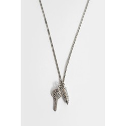 key and bullet necklace