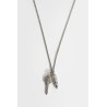 key and bullet necklace