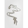 key and bullet necklace