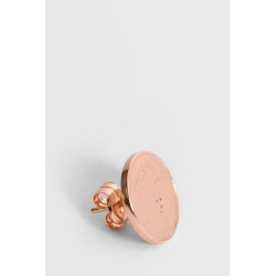 rose gold 1 cent earring