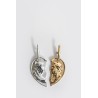 broken heart earrings