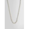 ice double chain necklace