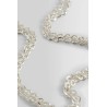 ice double chain necklace