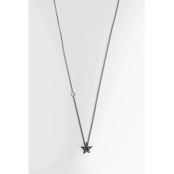 chain mini star necklace