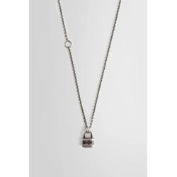 mini fine lock necklace