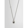 mini fine lock necklace