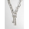 shackle key ring chain necklace