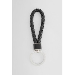 intreccio leather keyring