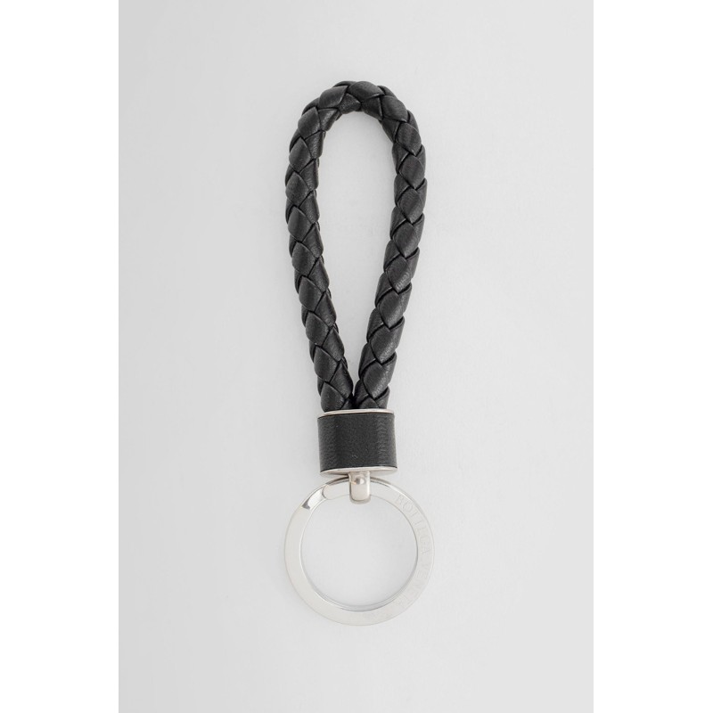 intreccio leather keyring