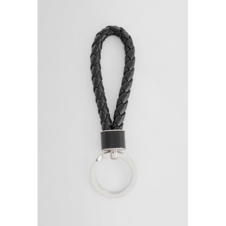 intreccio leather keyring