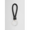 intreccio leather keyring