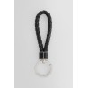 intreccio leather keyring