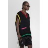 tipped tennis vest