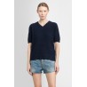 short sleeve v-neck sweater