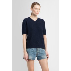 short sleeve v-neck sweater