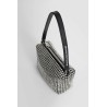 heiress pouch in crystal mesh