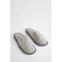 recycled wool felt slippers