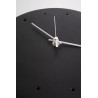 cow leather clock