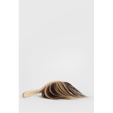 wooden hairbrush