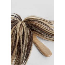 wooden hairbrush