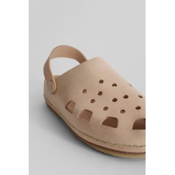 leather crocs