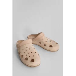 leather crocs