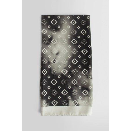 becky bleach print silk scarf